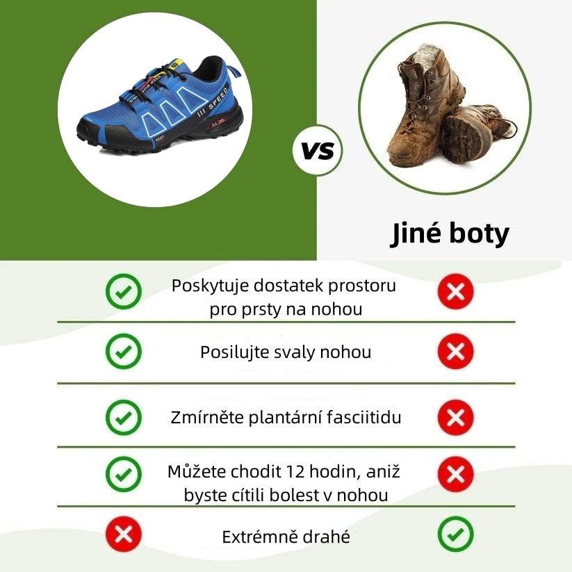 Poslední den! Sleva 70 %! ✅ Ortopedická zdravotní obuv určená speciálně pro lidi s problémy s nohama k úlevě od bolesti zad, kloubů a chodidel.