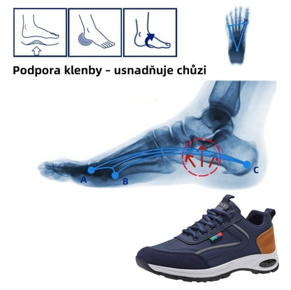 Poslední den! Sleva 70 %! ✅ Ortopedická zdravotní obuv určená speciálně pro lidi s problémy s nohama k úlevě od bolesti zad, kloubů a chodidel.