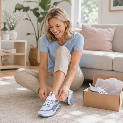 ⏰ Poslední den! Sleva 70 %! Nenechte si ujít! Ergonomická, nárazy tlumící a pohodlná ortopedická obuv ✅ Podpora klenby, navržená speciálně pro evropské ženy.