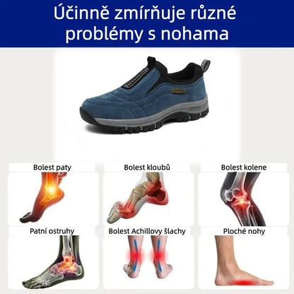 🔥Dnešní speciální nabídka🦌Prémiové semišové boty🦶Ulevte od bolesti nohou a plantární fasciitidy✅Nepromokavé, protiskluzové, měkké a pohodlné