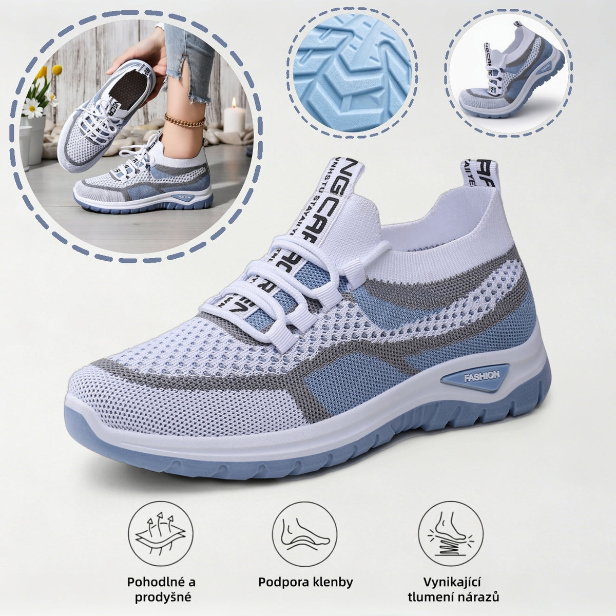 ⏰ Poslední den! Sleva 70 %! Nenechte si ujít! Ergonomická, nárazy tlumící a pohodlná ortopedická obuv ✅ Podpora klenby, navržená speciálně pro evropské ženy.