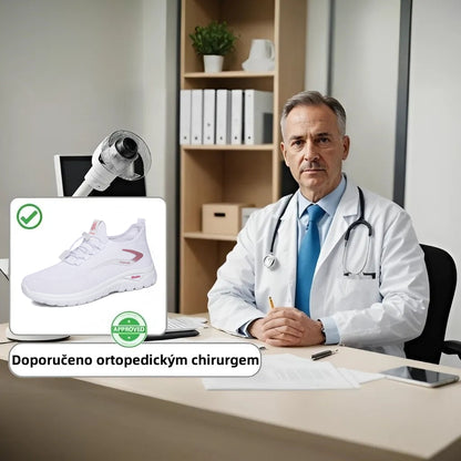 Poslední den! Sleva 70 %! ✅ Ortopedická zdravotní obuv určená speciálně pro lidi s problémy s nohama k úlevě od bolesti zad, kloubů a chodidel.