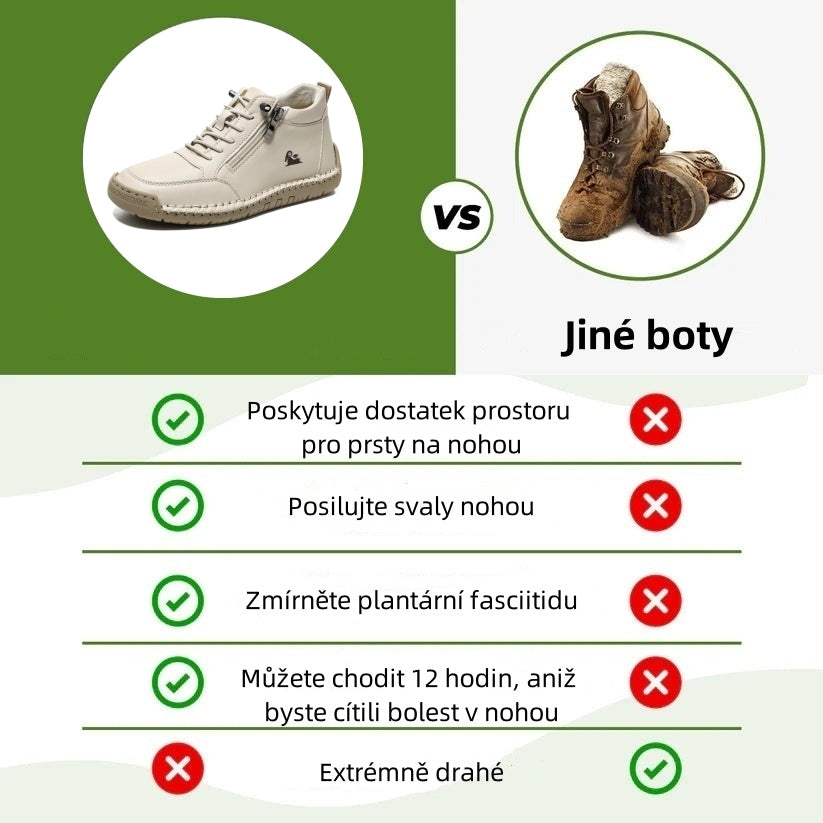 Poslední den! Sleva 30 %! ✅ Ortopedická zdravotní obuv navržená speciálně pro lidi s problémy s nohama – ulevuje od bolesti zad, kloubů a chodidel.