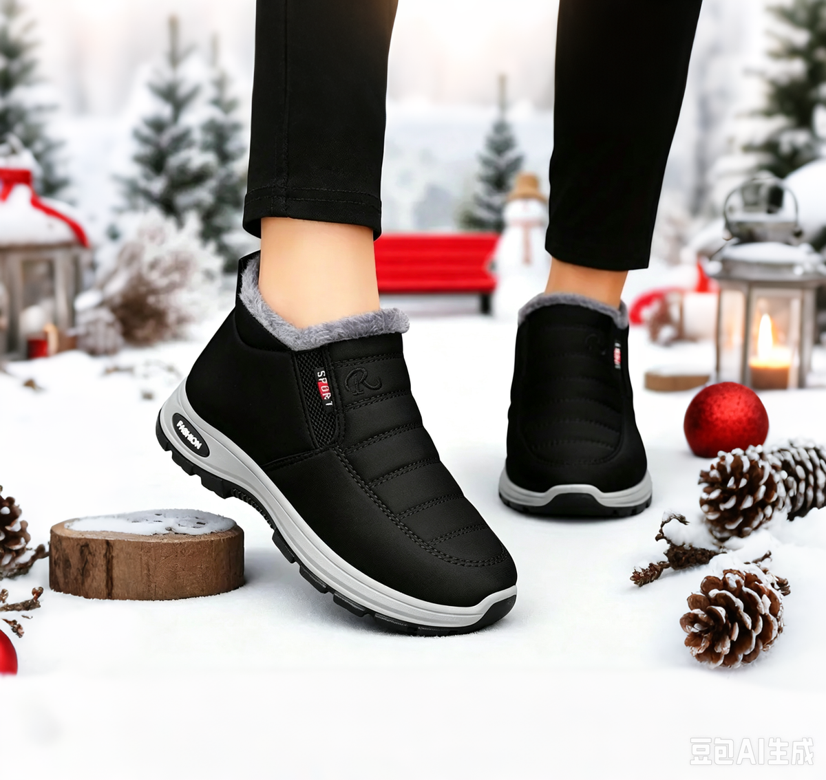 🎉Dnešní speciální nabídka: sleva 30 % – Nenechte si ji ujít! ⏰Ergonomické zimní ortopedické boty pro úlevu od bolesti nohou, kolen a zad – unisex