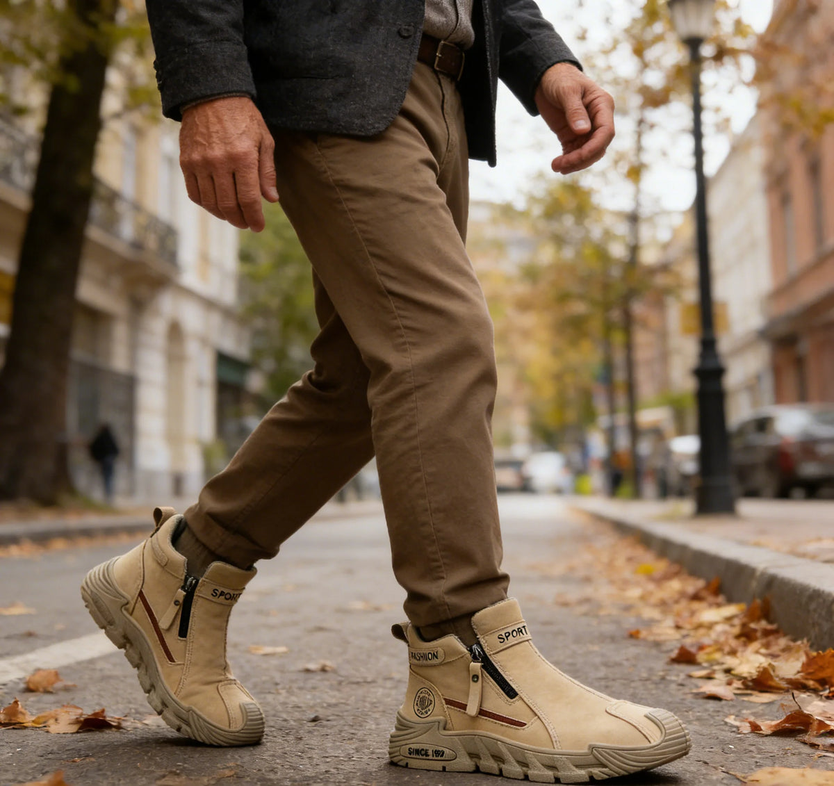 Pracovní boty, kotníkové boty, volnočasové vojenské botyPoslední den! Sleva 70 %! ✅ Ortopedická zdravotní obuv určená speciálně pro lidi s problémy s nohama k úlevě od bolesti zad, kloubů a chodidel.