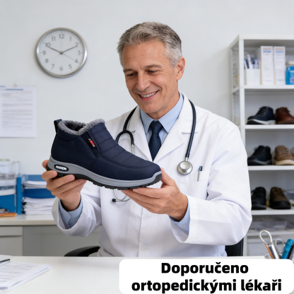 🎉Dnešní speciální nabídka: sleva 30 % – Nenechte si ji ujít! ⏰Ergonomické zimní ortopedické boty pro úlevu od bolesti nohou, kolen a zad – unisex