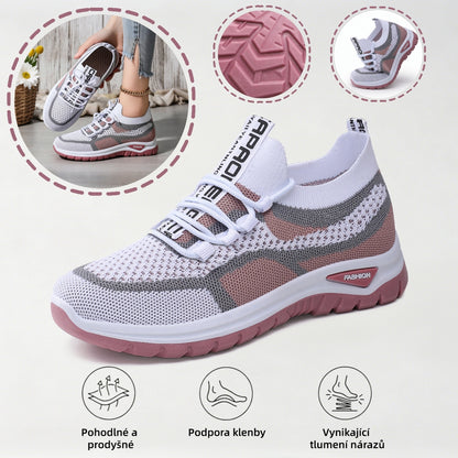 ⏰ Poslední den! Sleva 70 %! Nenechte si ujít! Ergonomická, nárazy tlumící a pohodlná ortopedická obuv ✅ Podpora klenby, navržená speciálně pro evropské ženy.