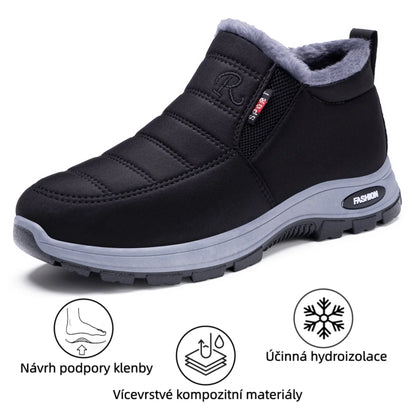 🎉Dnešní speciální nabídka: sleva 30 % – Nenechte si ji ujít! ⏰Ergonomické zimní ortopedické boty pro úlevu od bolesti nohou, kolen a zad – unisex
