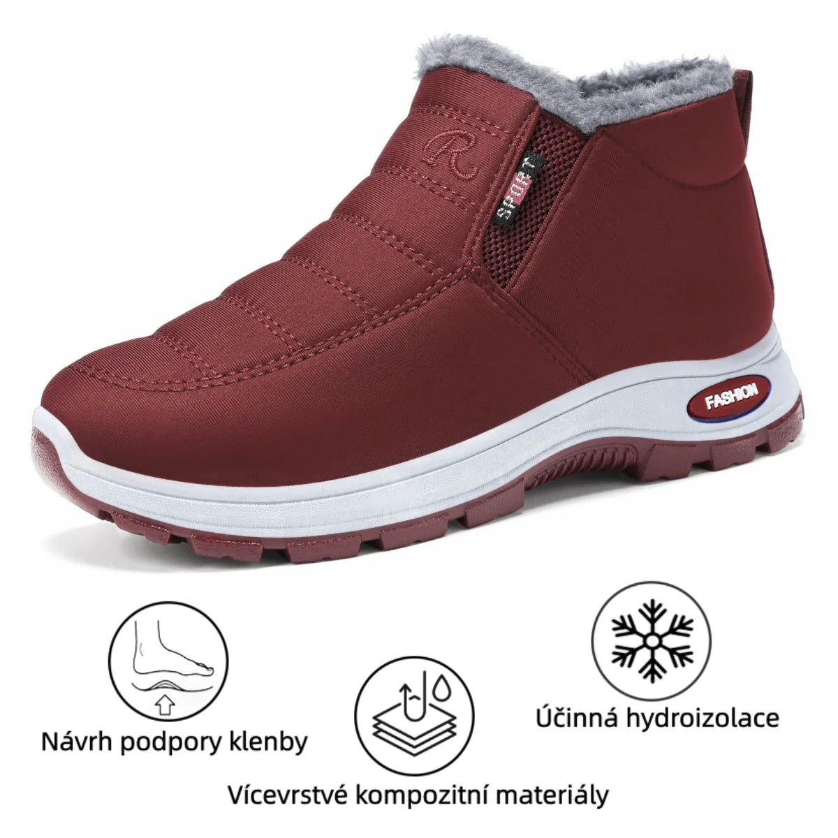 🎉Dnešní speciální nabídka: sleva 30 % – Nenechte si ji ujít! ⏰Ergonomické zimní ortopedické boty pro úlevu od bolesti nohou, kolen a zad – unisex