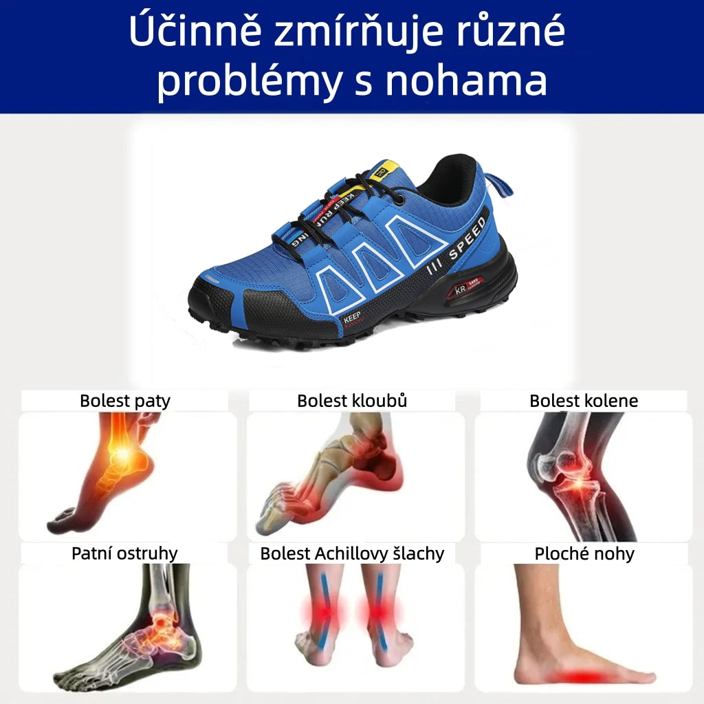 Poslední den! Sleva 70 %! ✅ Ortopedická zdravotní obuv určená speciálně pro lidi s problémy s nohama k úlevě od bolesti zad, kloubů a chodidel.
