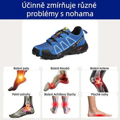 Poslední den! Sleva 70 %! ✅ Ortopedická zdravotní obuv určená speciálně pro lidi s problémy s nohama k úlevě od bolesti zad, kloubů a chodidel.
