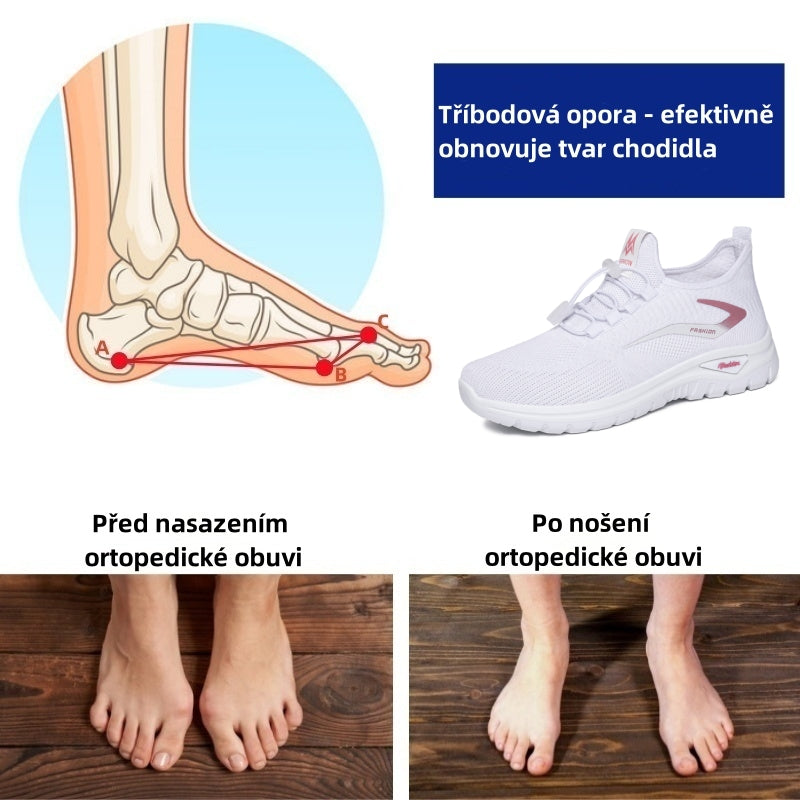 Poslední den! Sleva 70 %! ✅ Ortopedická zdravotní obuv určená speciálně pro lidi s problémy s nohama k úlevě od bolesti zad, kloubů a chodidel.
