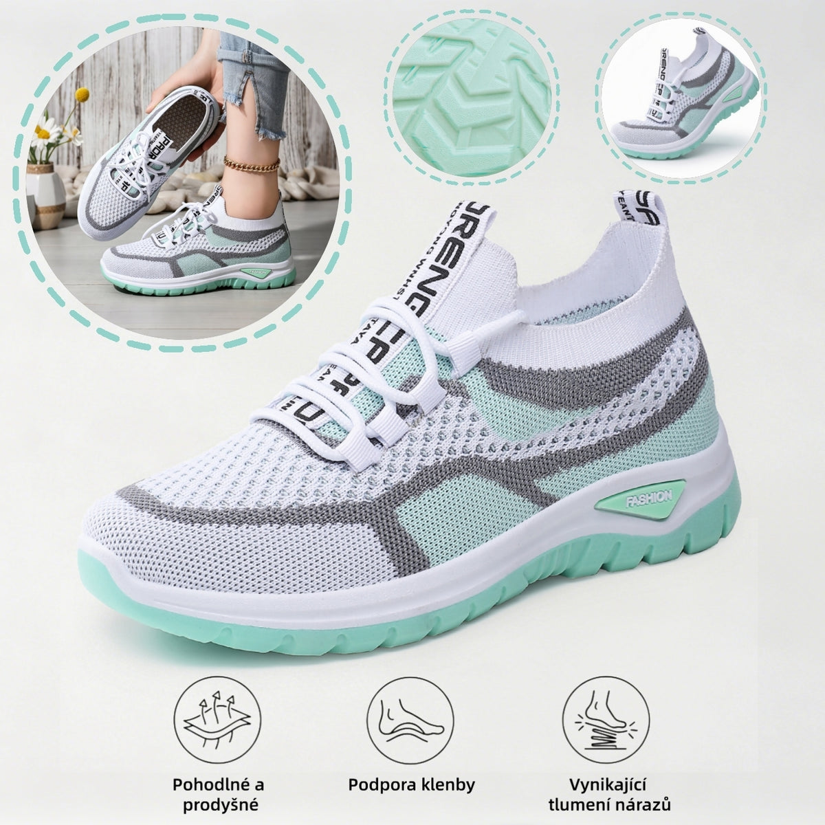 ⏰ Poslední den! Sleva 70 %! Nenechte si ujít! Ergonomická, nárazy tlumící a pohodlná ortopedická obuv ✅ Podpora klenby, navržená speciálně pro evropské ženy.