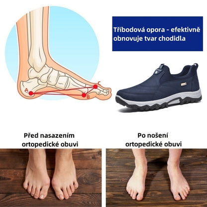Poslední den! Sleva 70 %! ✅ Ortopedická zdravotní obuv určená speciálně pro lidi s problémy s nohama k úlevě od bolesti zad, kloubů a chodidel.
