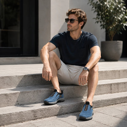 🔥Dnešní speciální nabídka🦌Prémiové semišové boty🦶Ulevte od bolesti nohou a plantární fasciitidy✅Nepromokavé, protiskluzové, měkké a pohodlné