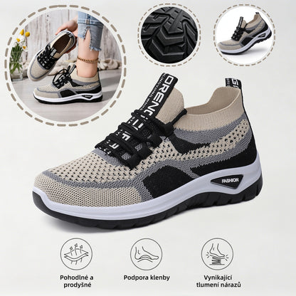 ⏰ Poslední den! Sleva 70 %! Nenechte si ujít! Ergonomická, nárazy tlumící a pohodlná ortopedická obuv ✅ Podpora klenby, navržená speciálně pro evropské ženy.