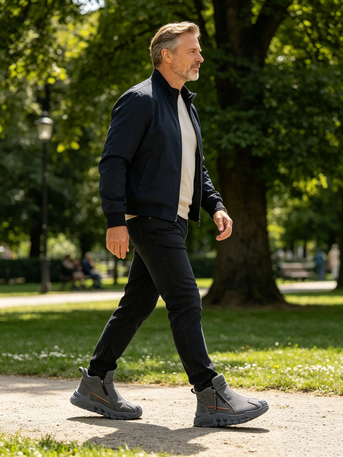Pracovní boty, kotníkové boty, volnočasové vojenské botyPoslední den! Sleva 70 %! ✅ Ortopedická zdravotní obuv určená speciálně pro lidi s problémy s nohama k úlevě od bolesti zad, kloubů a chodidel.