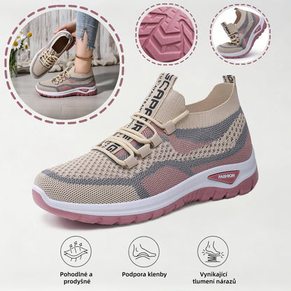 ⏰ Poslední den! Sleva 70 %! Nenechte si ujít! Ergonomická, nárazy tlumící a pohodlná ortopedická obuv ✅ Podpora klenby, navržená speciálně pro evropské ženy.