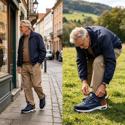 Poslední den! Sleva 70 %! ✅ Ortopedická zdravotní obuv určená speciálně pro lidi s problémy s nohama k úlevě od bolesti zad, kloubů a chodidel.