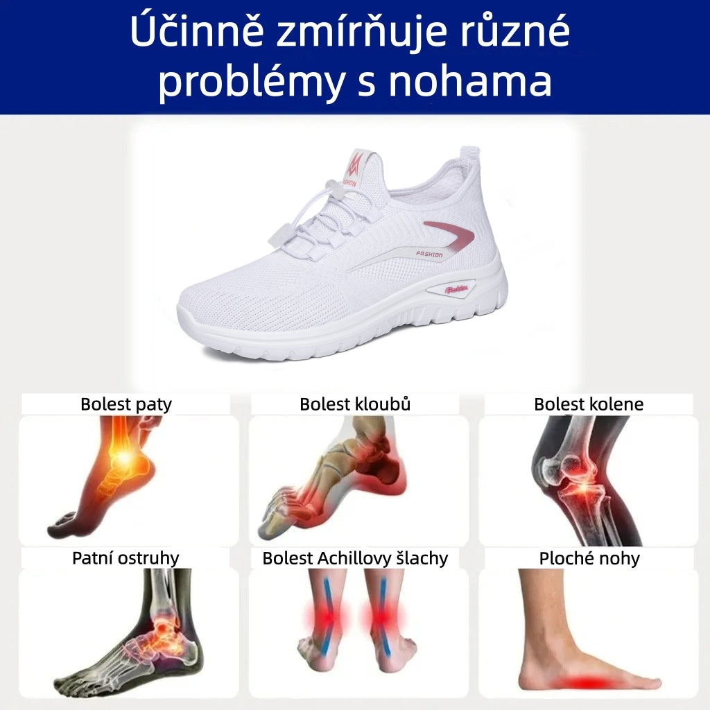 Poslední den! Sleva 70 %! ✅ Ortopedická zdravotní obuv určená speciálně pro lidi s problémy s nohama k úlevě od bolesti zad, kloubů a chodidel.