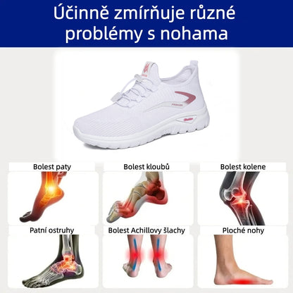 Poslední den! Sleva 70 %! ✅ Ortopedická zdravotní obuv určená speciálně pro lidi s problémy s nohama k úlevě od bolesti zad, kloubů a chodidel.