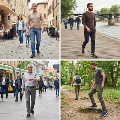 Poslední den! Sleva 70 %! ✅ Ortopedická zdravotní obuv určená speciálně pro lidi s problémy s nohama k úlevě od bolesti zad, kloubů a chodidel.