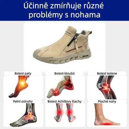 Pracovní boty, kotníkové boty, volnočasové vojenské botyPoslední den! Sleva 70 %! ✅ Ortopedická zdravotní obuv určená speciálně pro lidi s problémy s nohama k úlevě od bolesti zad, kloubů a chodidel.