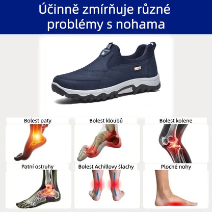 Poslední den! Sleva 70 %! ✅ Ortopedická zdravotní obuv určená speciálně pro lidi s problémy s nohama k úlevě od bolesti zad, kloubů a chodidel.